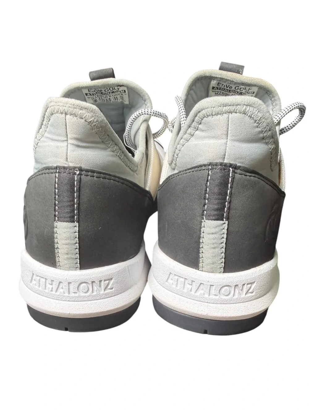 Athalonz EnVe Golf Shoes White Black Athletic Comfort Sneakers Men’s 10.5 Korea